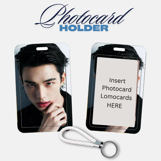 COMING SOON ✈️: Stray Kids Hyunjin PC Holder + White Lanyard