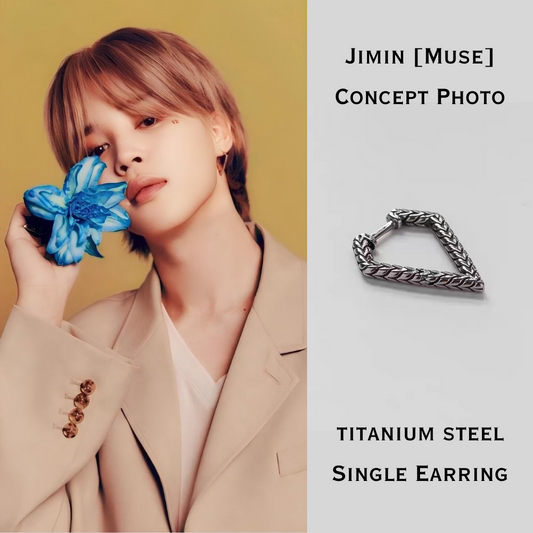 [PRE-ORDER] BTS Jimin Muse Titanium Steel Earring