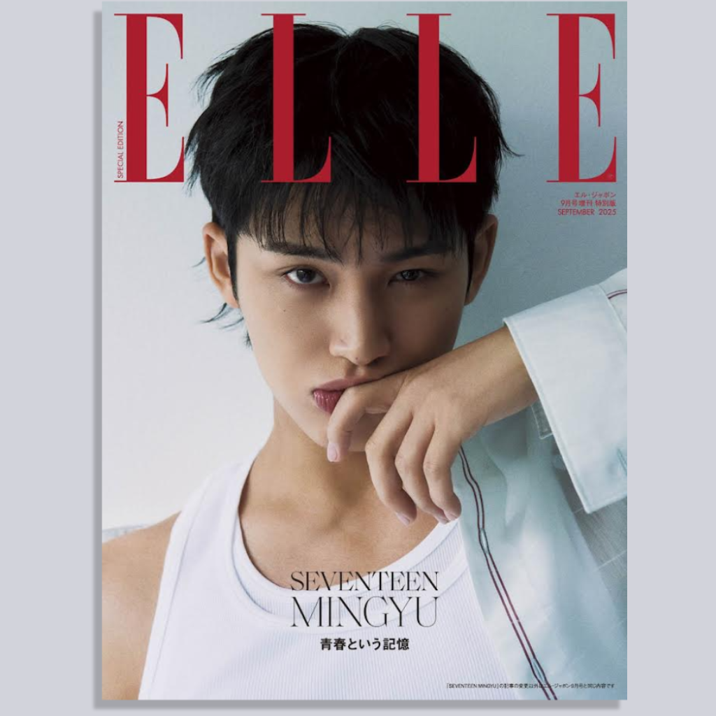 [PRE-ORDER] ELLE Japan Magazine (COVER : SEVENTEEN MINGYU)