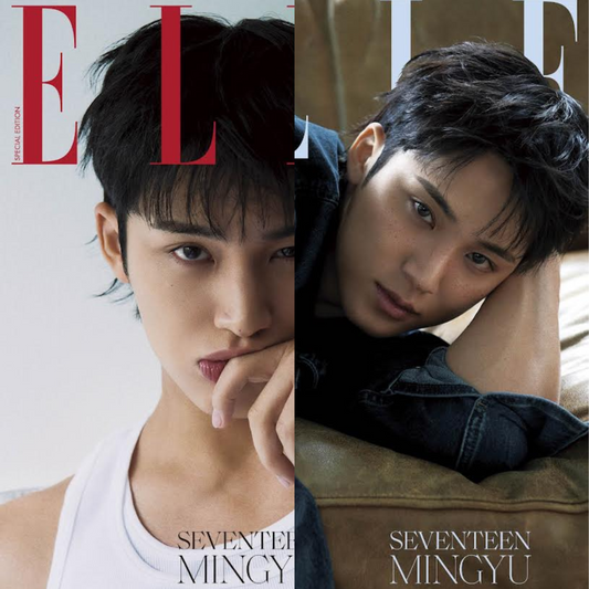 [PRE-ORDER] ELLE Japan Magazine (COVER : SEVENTEEN MINGYU)