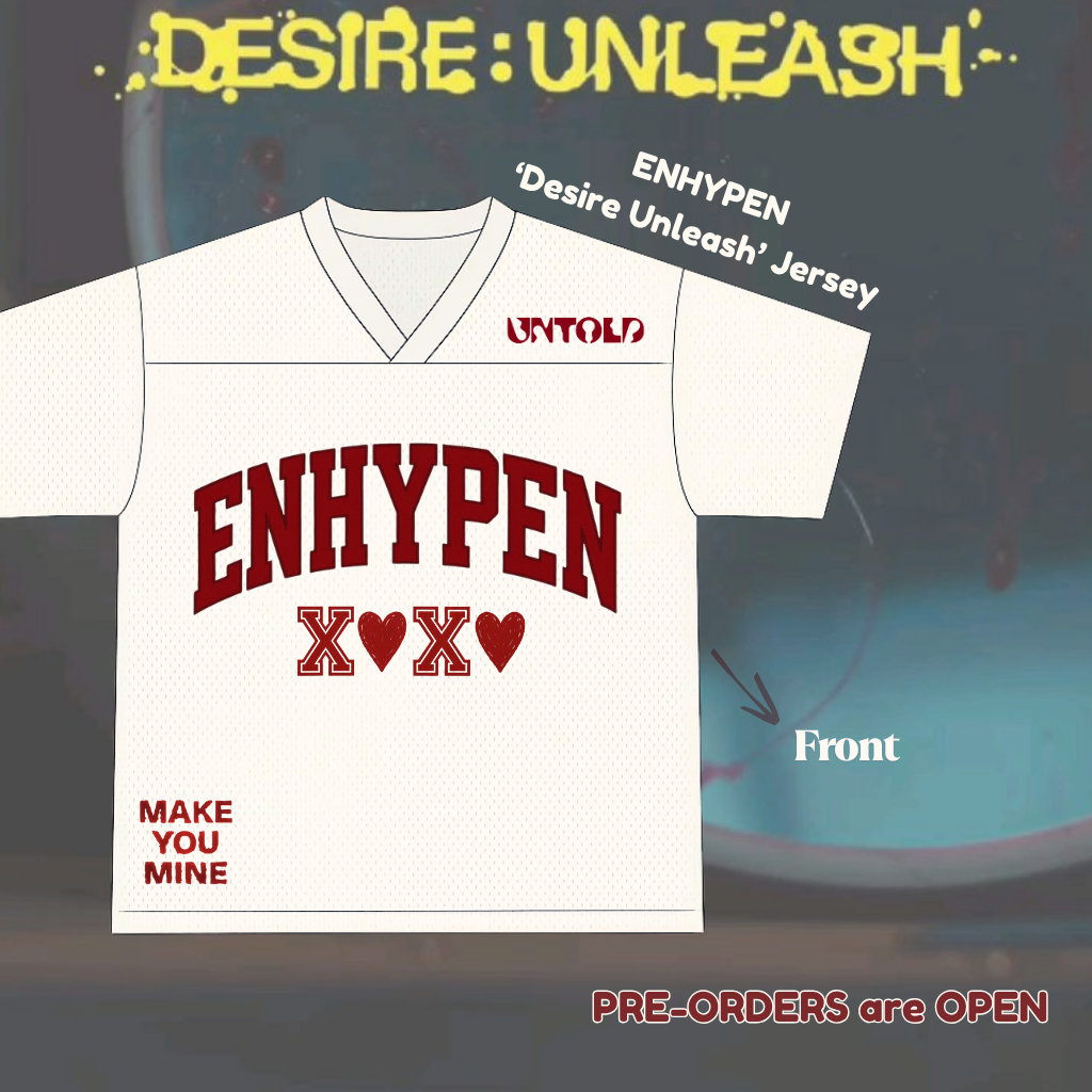 [PRE-ORDER] ENHYPEN: 'Desire Unleash' Jersey