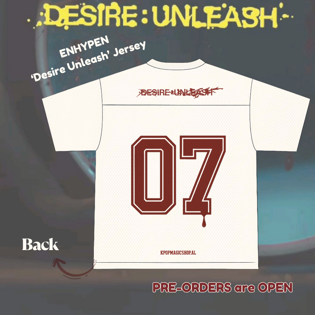 [PRE-ORDER] ENHYPEN: 'Desire Unleash' Jersey