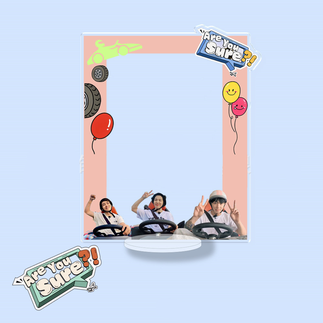[PRE-ORDER] 'Are You Sure?' Jungkook & Jimin Acrylic Pc Holder Standee