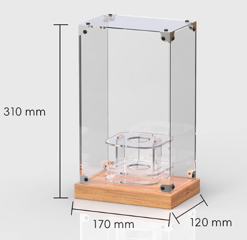 [PRE-ORDER] Transparent Acrylic Display Box for Lightsticks