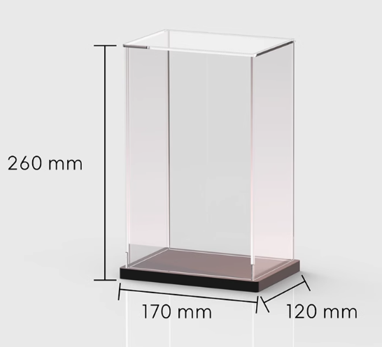 [PRE-ORDER] Transparent Acrylic Display Box for Lightsticks