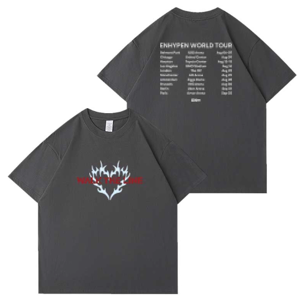 [PRE-ORDER] ENHYPEN 'Walk the Line' 2025 World Tour T-Shirt
