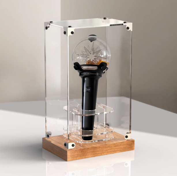 [PRE-ORDER] Transparent Acrylic Display Box for Lightsticks