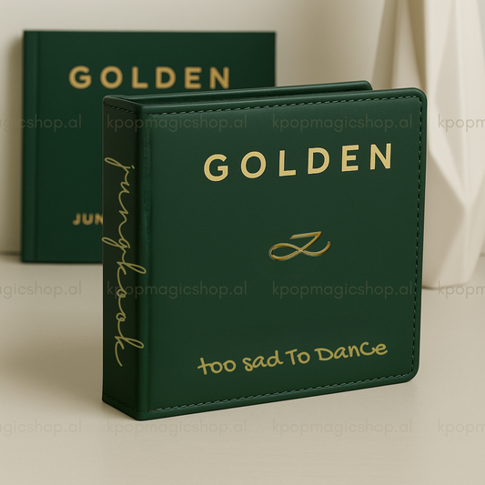 [Në Gjendje] BTS JUNGKOOK Golden (shine ver.) Mini Photocard Binder Series (One-Page-Binder)
