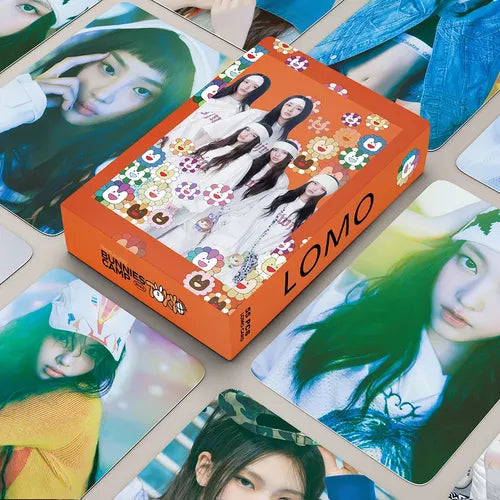 [Në Gjendje] NEW JEANS BUNNIES lomocards (55pcs)