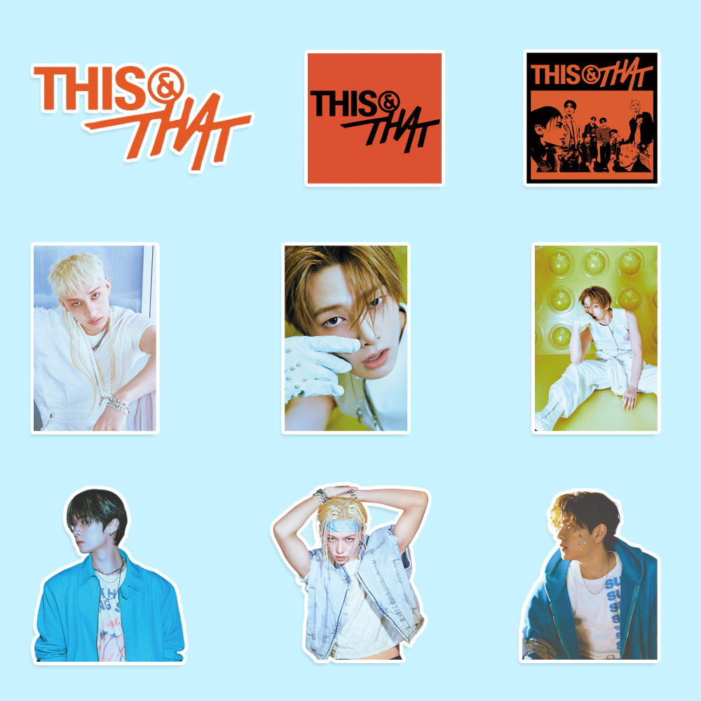 [Në Gjendje] STRAY KIDS 'This & That' Sticker Set (94pcs)