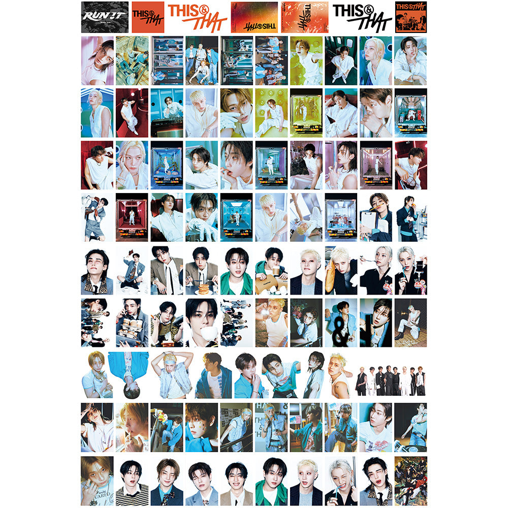 [Në Gjendje] STRAY KIDS 'This & That' Sticker Set (94pcs)