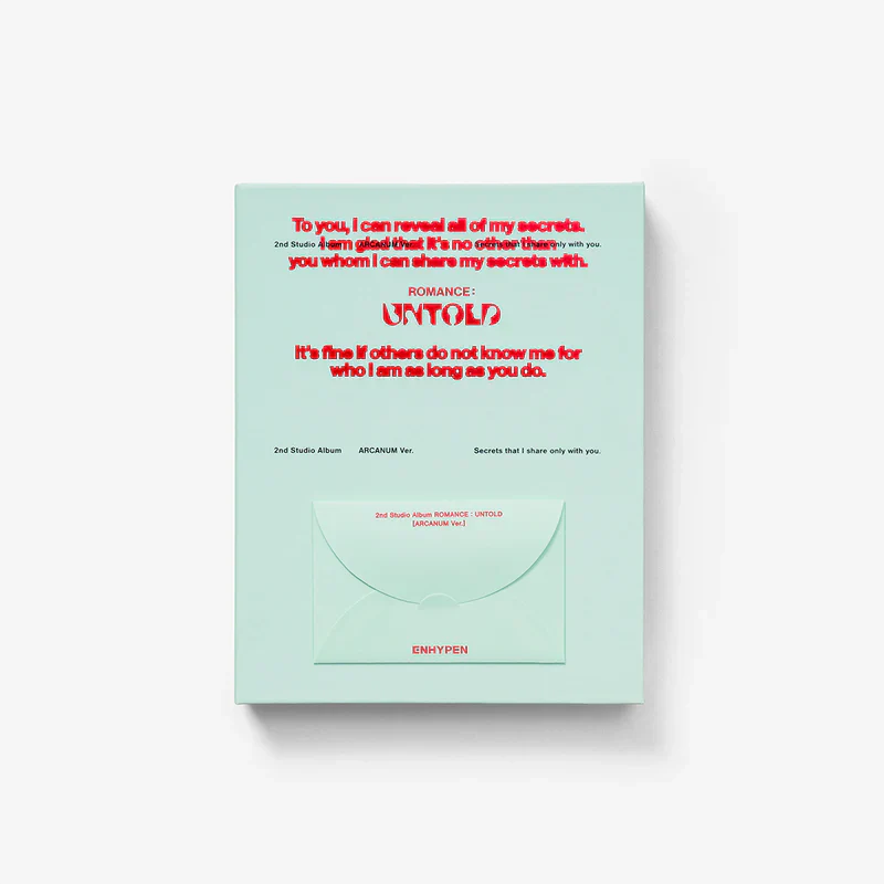 [PRE-ORDER] ENHYPEN - ROMANCE : UNTOLD RANDOM Ver NO CD ❌