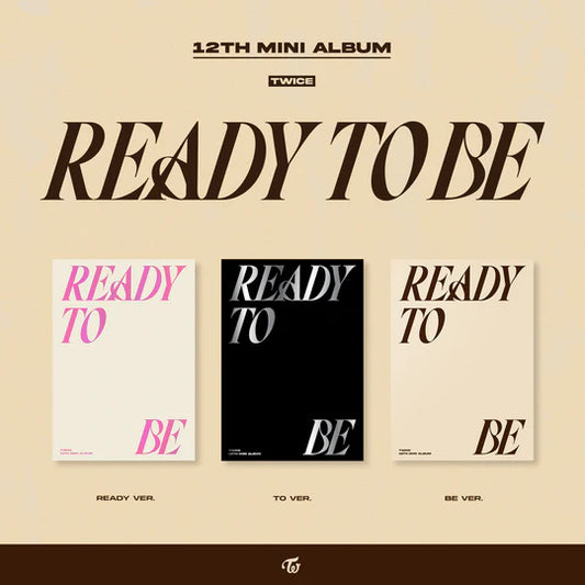 [PRE-ORDER] TWICE - [Ready To Be] POB ver. NO CD ❌