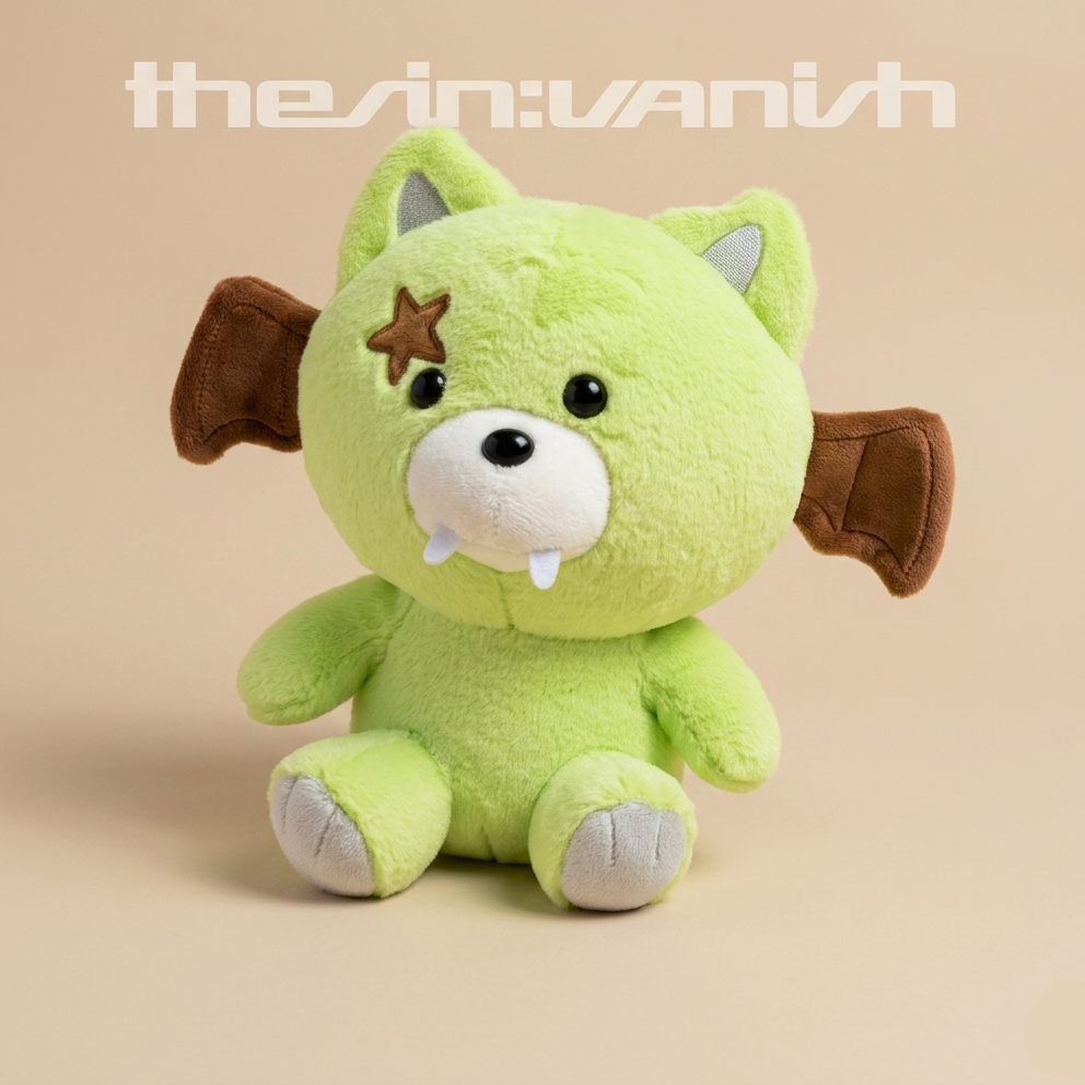 [Në Gjendje] ENHYPEN Cute Vampire Sitting Plushie | 20cm
