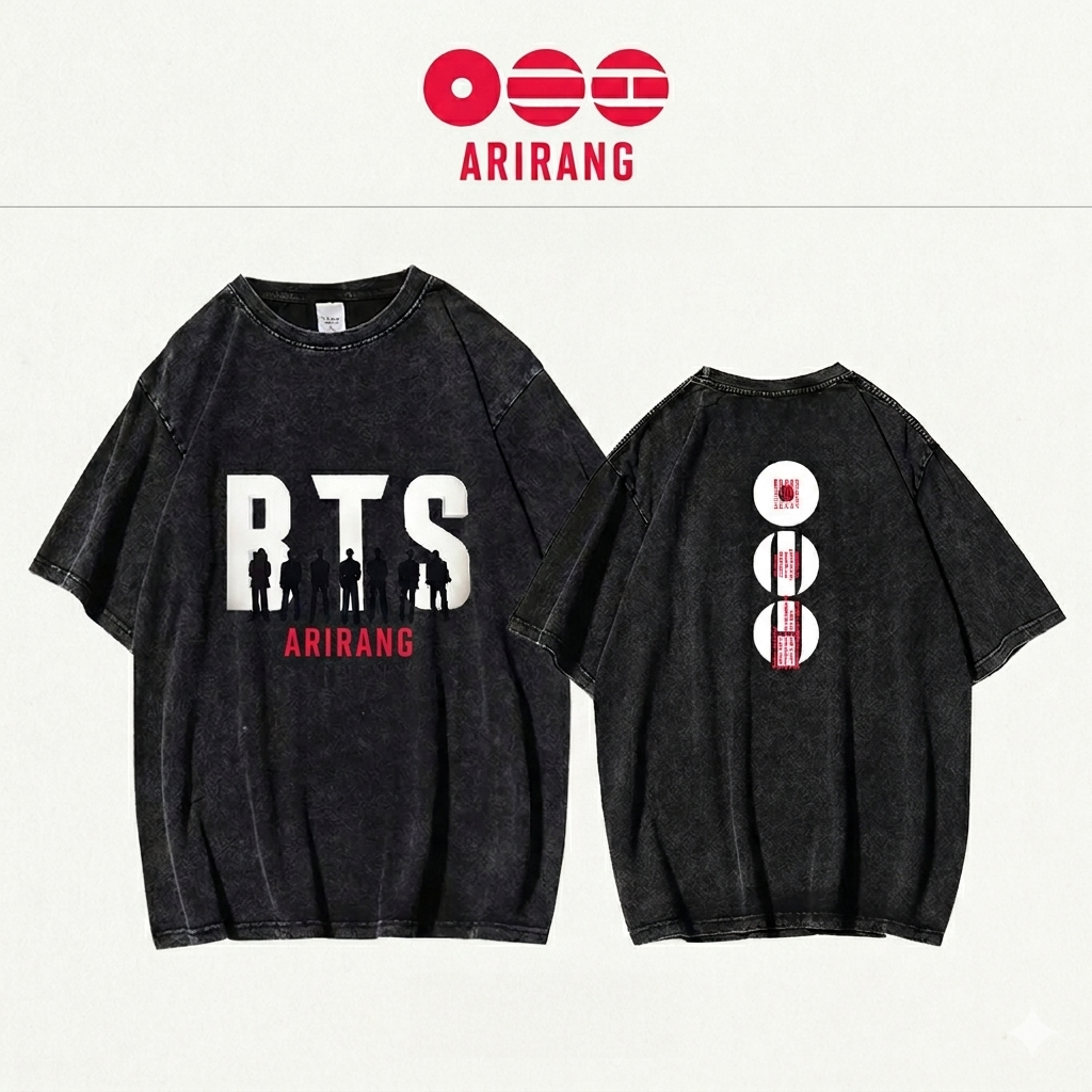 [Në Gjendje] BTS Arirang Washed T-shirt