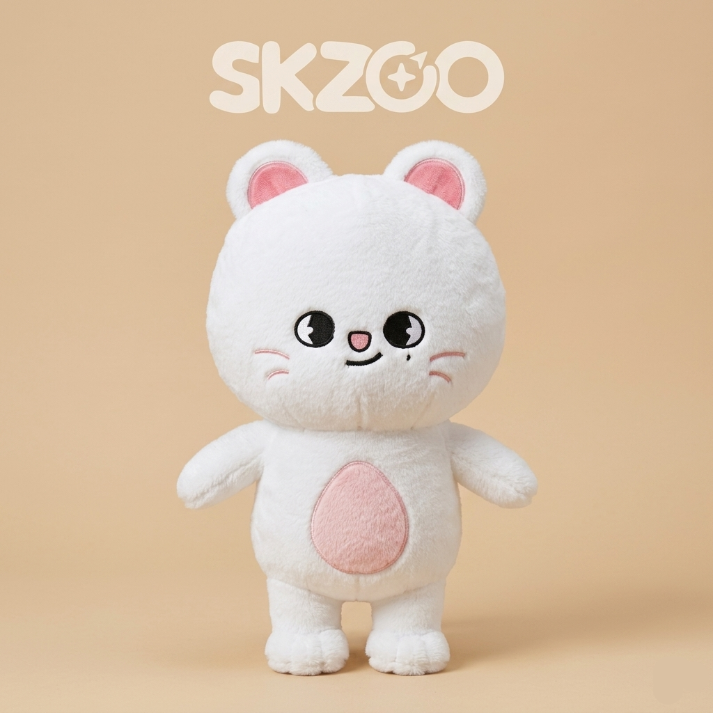 [PRE-ORDER] STRAY KIDS SKZOO Jiniret Big Bear Plushie | 60cm Jumbo Size