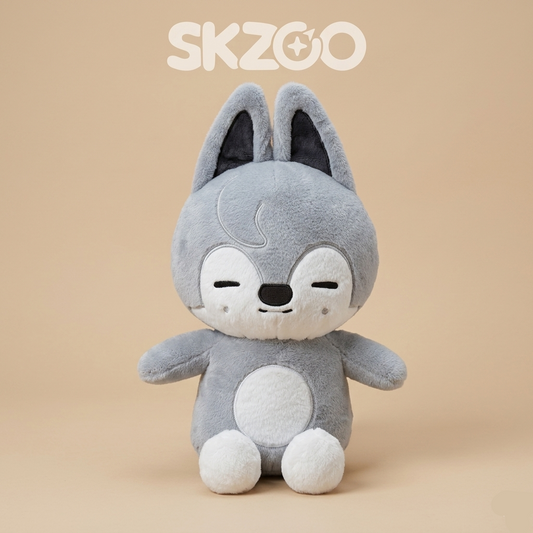 [PRE-ORDER] STRAY KIDS WOLF CHAN Big Bear Plushie | 60cm Jumbo Size
