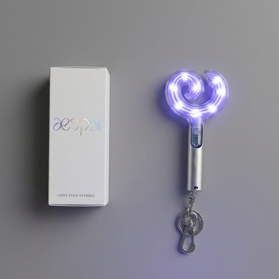 [Në Gjendje] Aespa New Lighting Keyring Light Stick