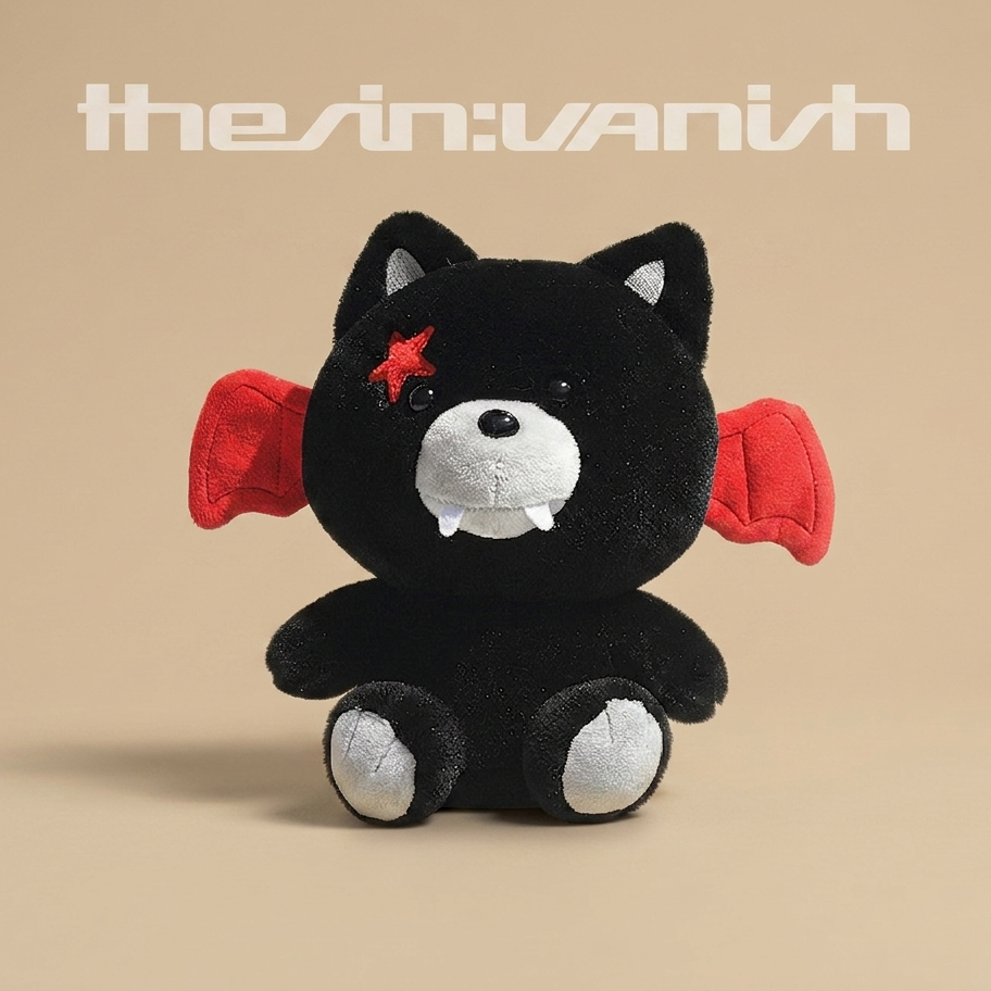 [Në Gjendje] ENHYPEN Cute Vampire Sitting Plushie | 20cm