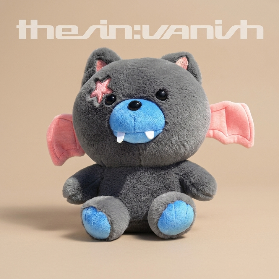 [Në Gjendje] ENHYPEN Cute Vampire Sitting Plushie | 20cm