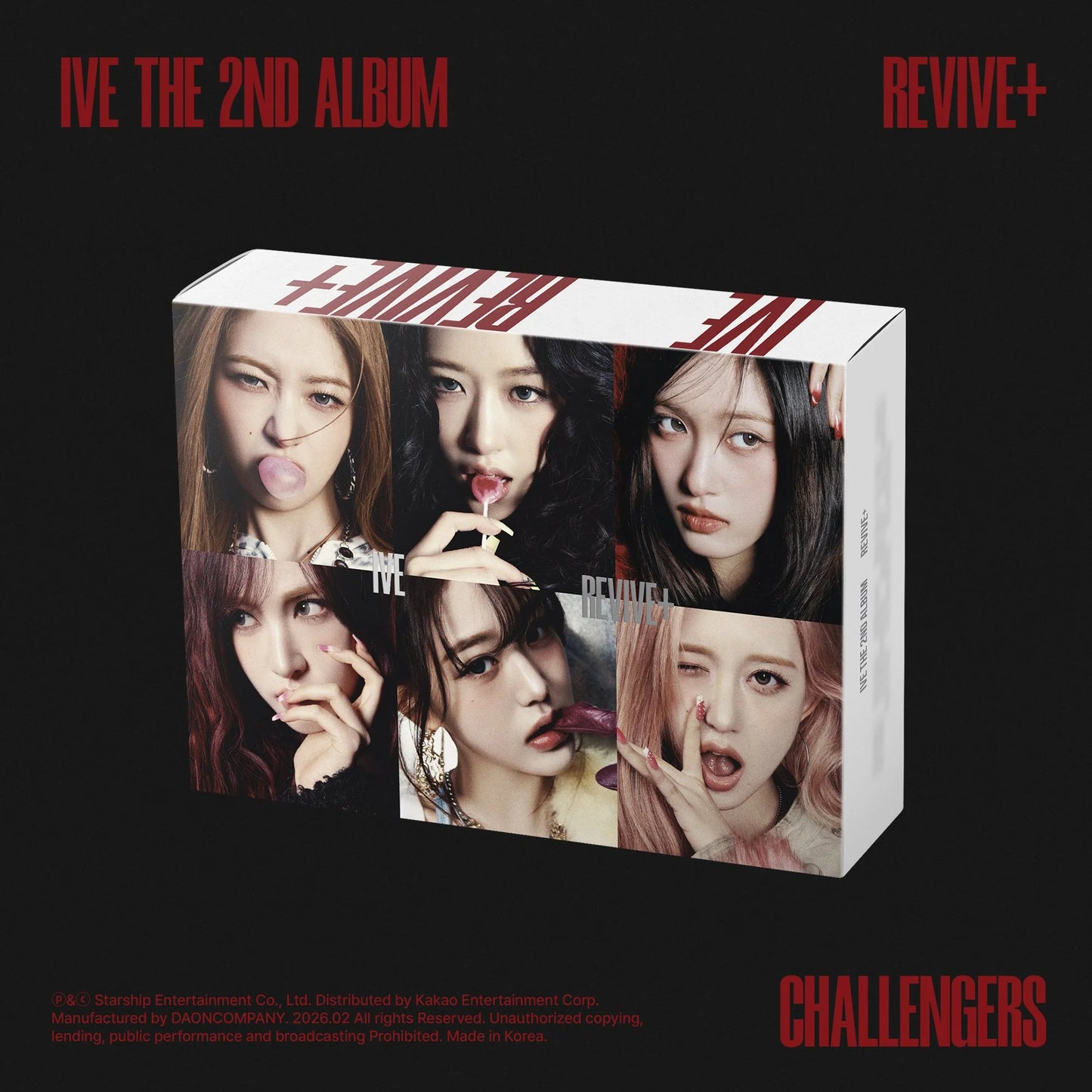 [Në Gjendje] IVE - [REVIVE+] 2nd Album CHALLENGERS Version NO CD ❌