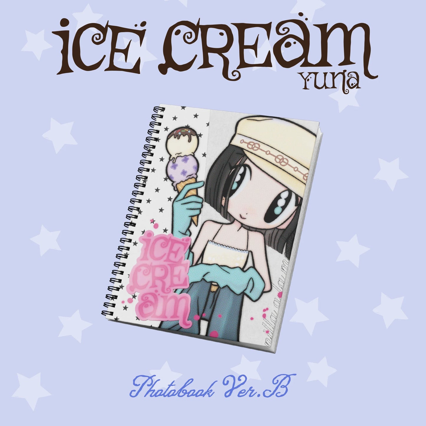 [PRE-ORDER] YUNA (ITZY) 'Ice Cream' Random Ver. NO CD ❌