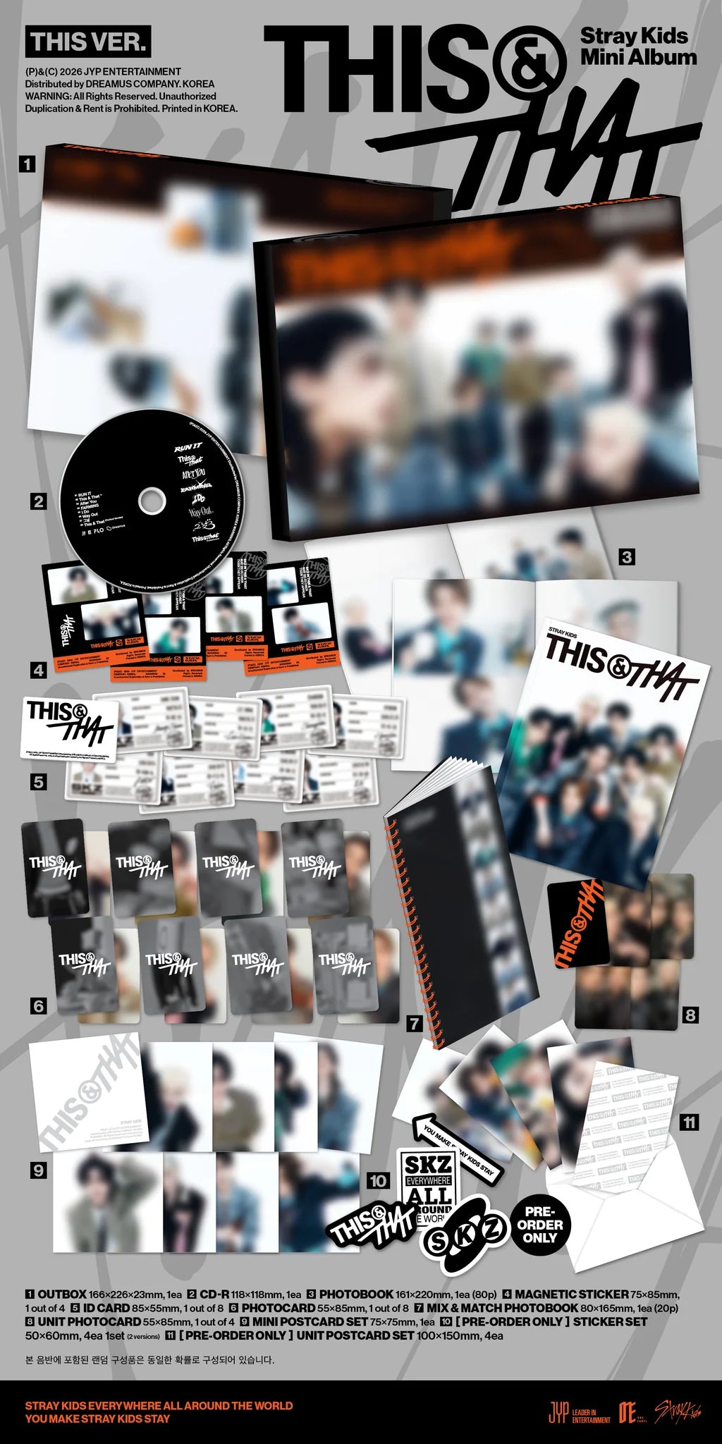 [Në Gjendje] STRAY KIDS - [THIS & THAT] 10th Mini Album