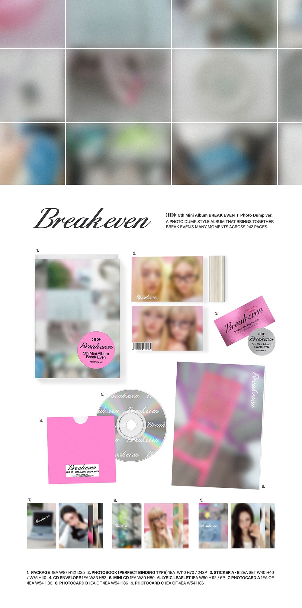 ILLIT BREAK EVEN Photo Dump Ver.