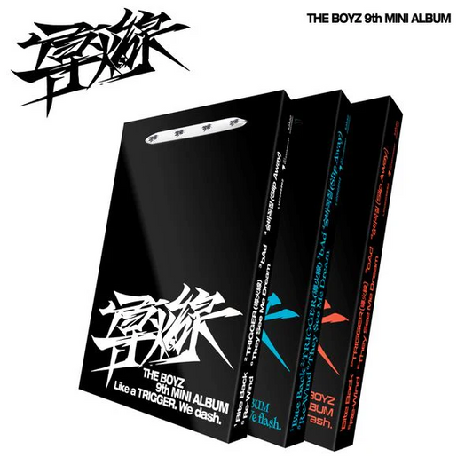 [PRE-ORDER] THE BOYZ - [TRIGGER / 導火線 (도화선)] Album RANDOM Version NO CD ❌