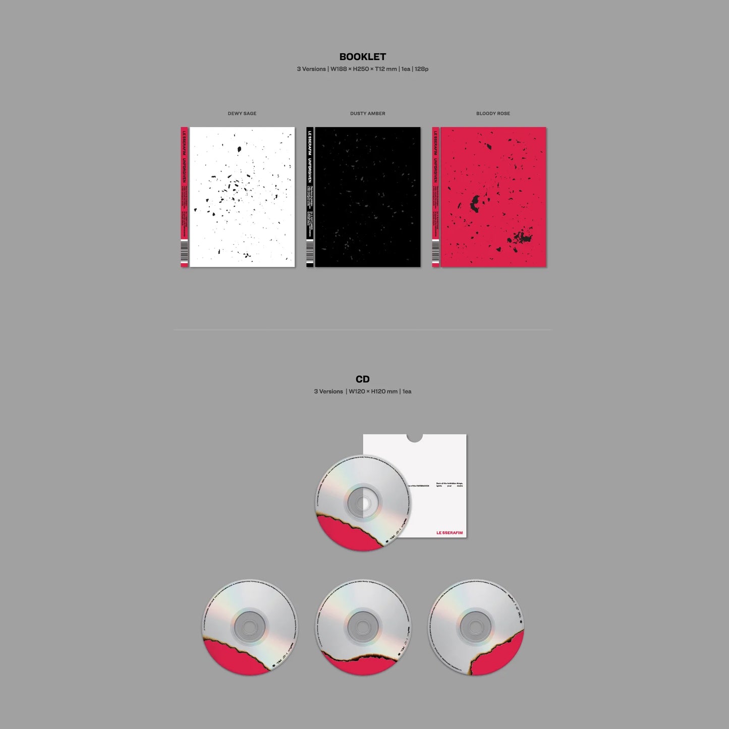 [On The Way] LE SSERAFIM - [UNFORGIVEN] RANDOM Ver NO CD ❌