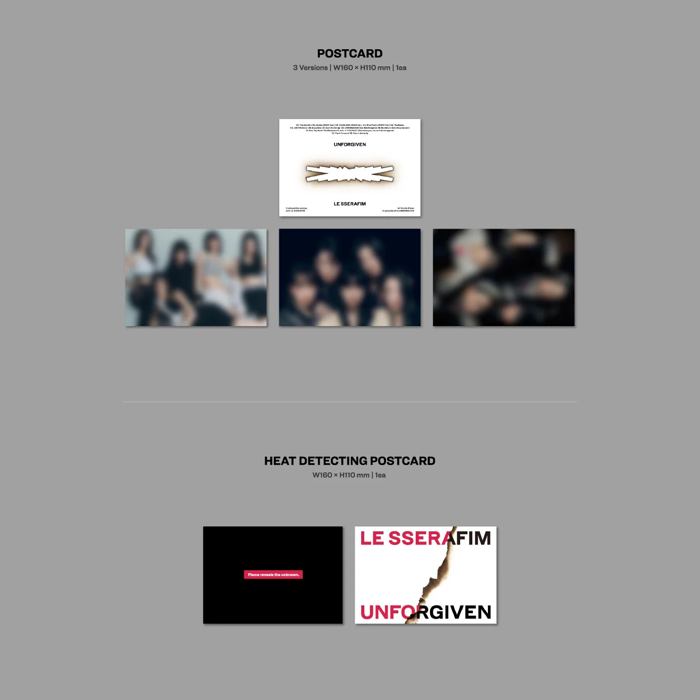 [On The Way] LE SSERAFIM - [UNFORGIVEN] RANDOM Ver NO CD ❌