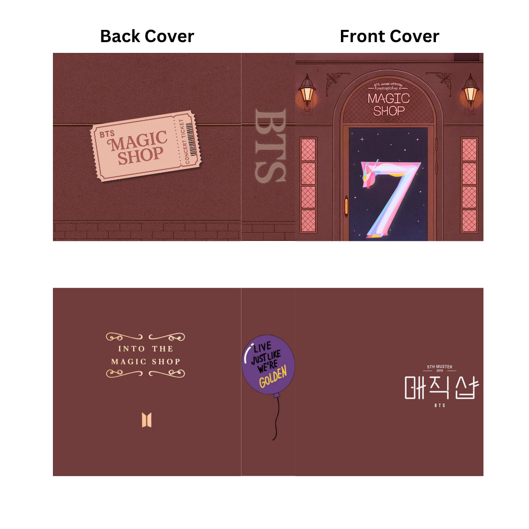 [PRE-ORDER] BTS Magic Shop A5 Binder (leather)