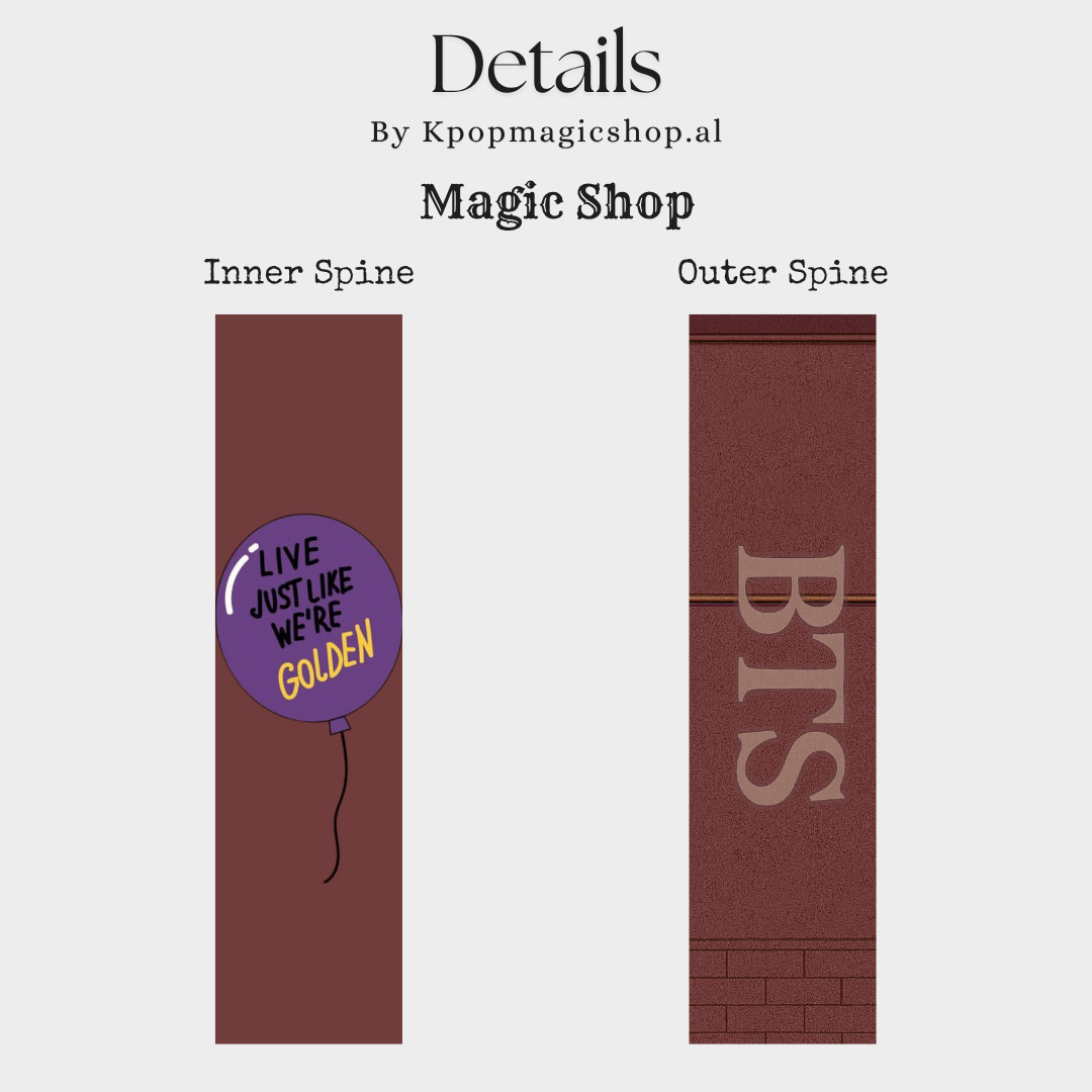 [PRE-ORDER] BTS Magic Shop A5 Binder (leather)