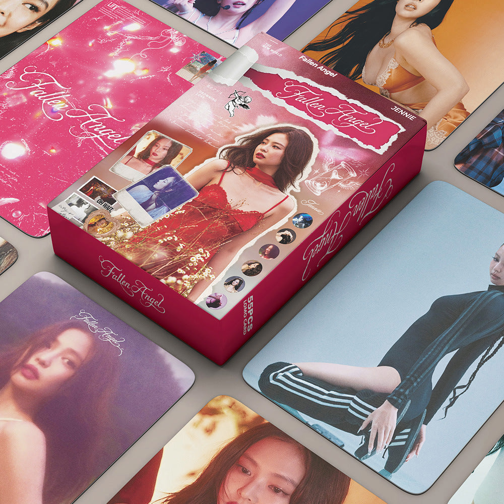 [Po vjen / 16 Tetor] JENNIE 'Fallen Angel' Lomocards (55pcs)