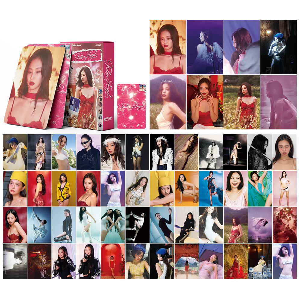 [Po vjen / 16 Tetor] JENNIE 'Fallen Angel' Lomocards (55pcs)