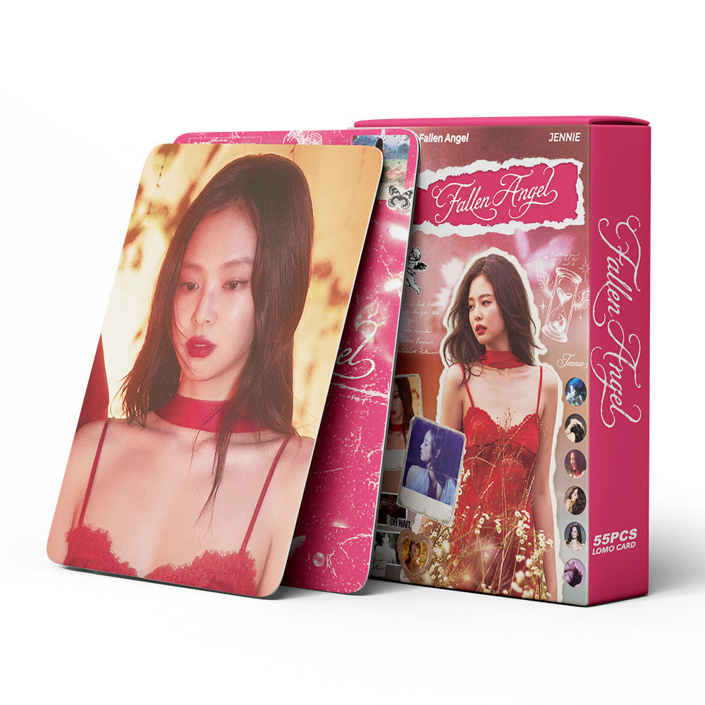 [Po vjen / 16 Tetor] JENNIE 'Fallen Angel' Lomocards (55pcs)