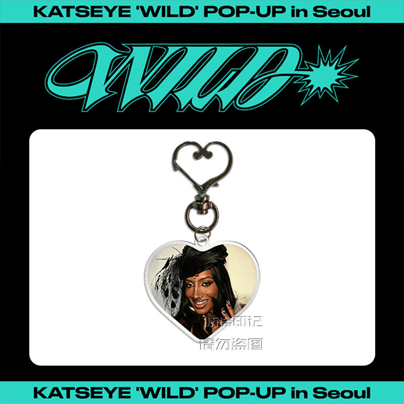 [Në Gjendje] KATSEYE 'WILD' Acrylic Keyring
