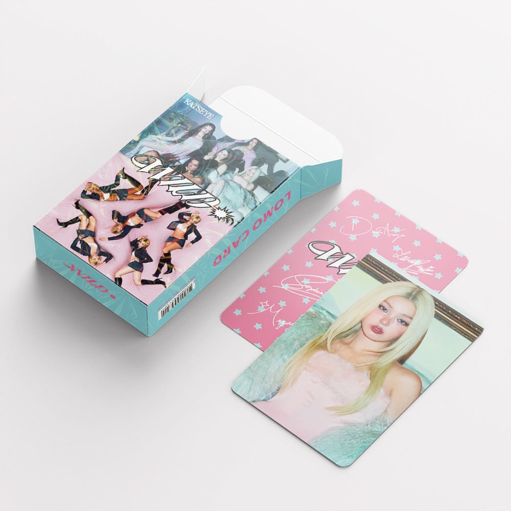 [Në Gjendje] KATSEYE 'Wild' 2 lomocards (92pcs)
