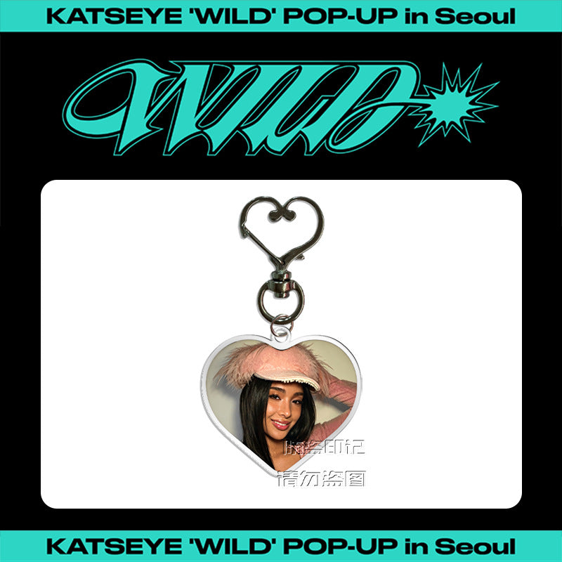 [Në Gjendje] KATSEYE 'WILD' Acrylic Keyring