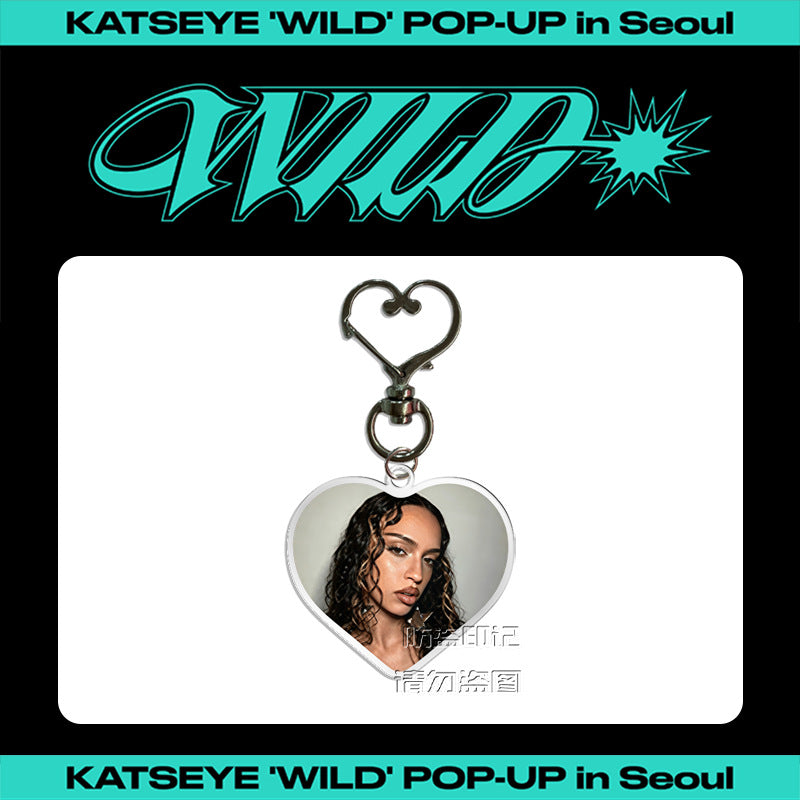 [Në Gjendje] KATSEYE 'WILD' Acrylic Keyring