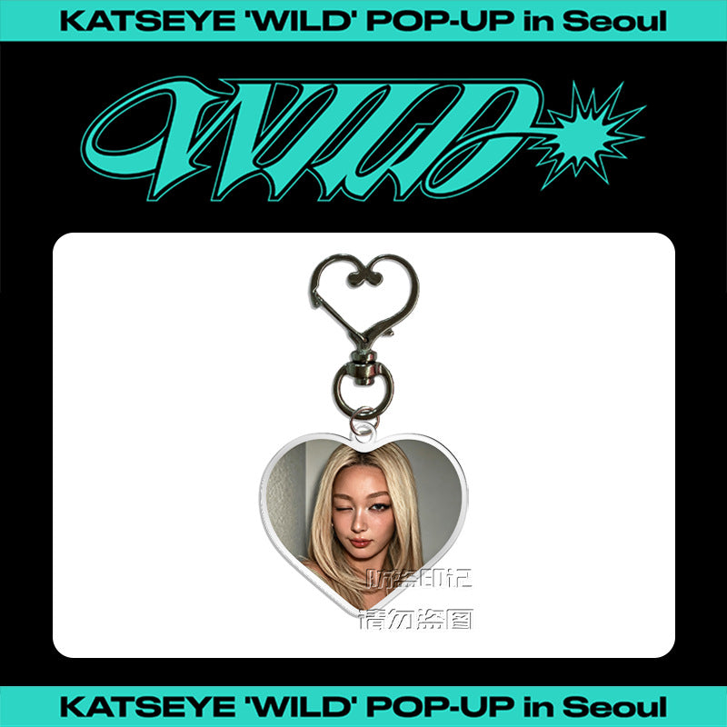 [Në Gjendje] KATSEYE 'WILD' Acrylic Keyring