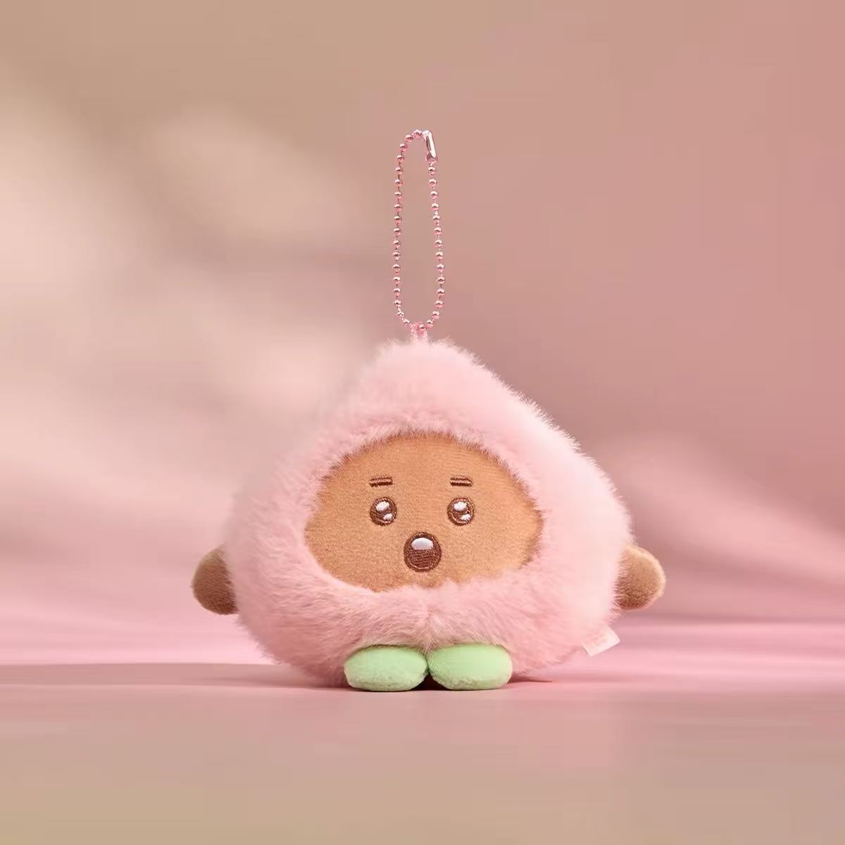 [PRE-ORDER] BT21 Busan Limited 'Black Leather' Plush Bag Charm Keychain