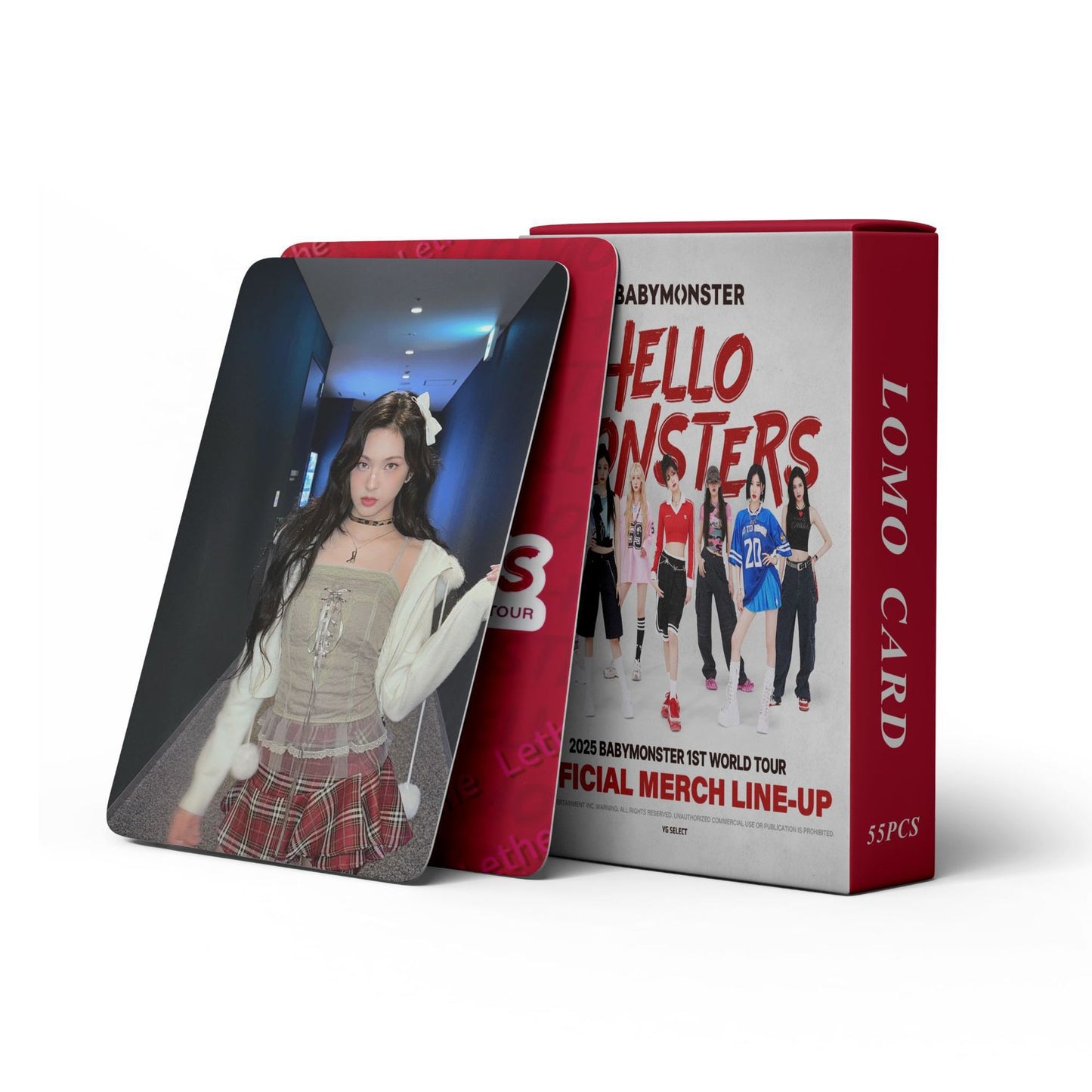 [Në Gjendje] BABYMONSTER 'Hello Monsters' lomocards (55pcs)
