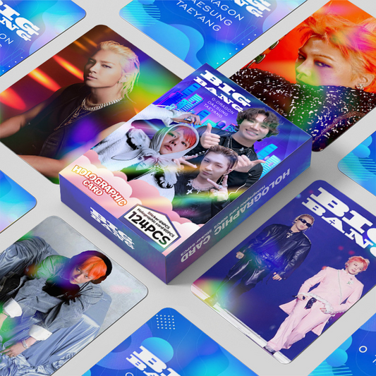 [PRE-ORDER] BIGBANG holographic lomocards (124pcs)