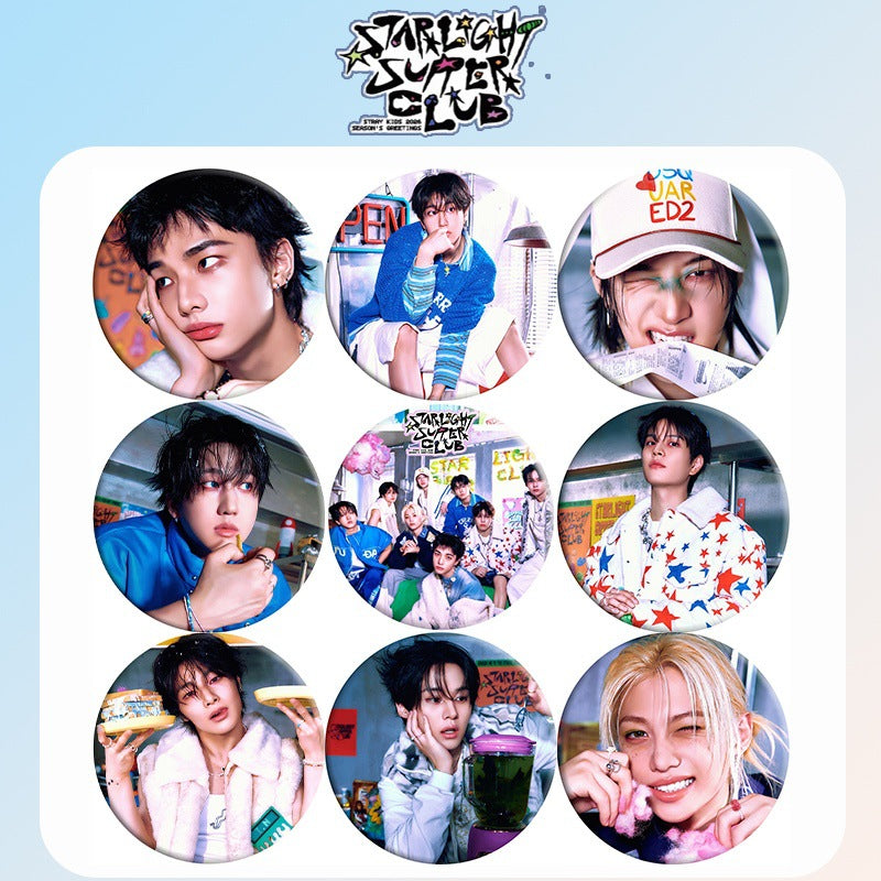 [PRE-ORDER] STRAY KIDS SG 2026 Picture Badge / Mirror Keychain
