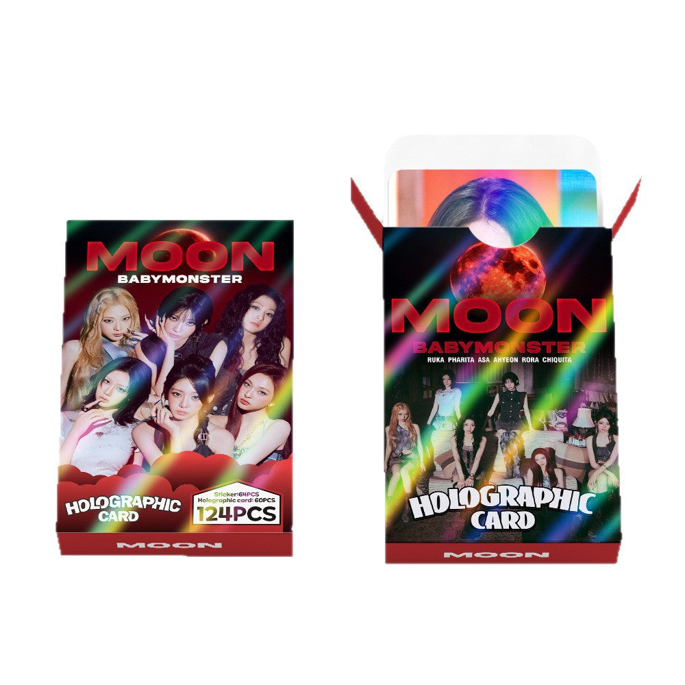 [PRE-ORDER] BABYMONSTER 'MOON' Lomocards (124pcs)