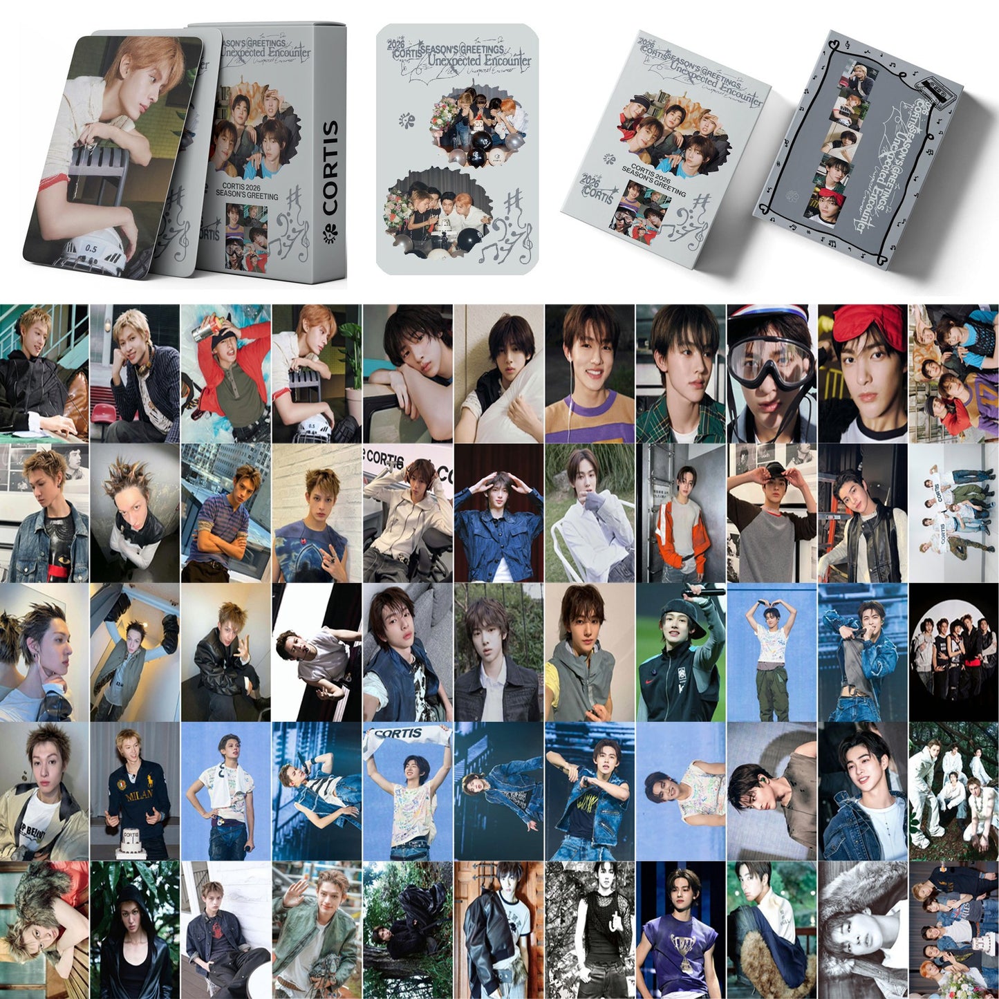 [Në Gjendje] CORTIS 'Season's Greetings' lomocards (55pcs)