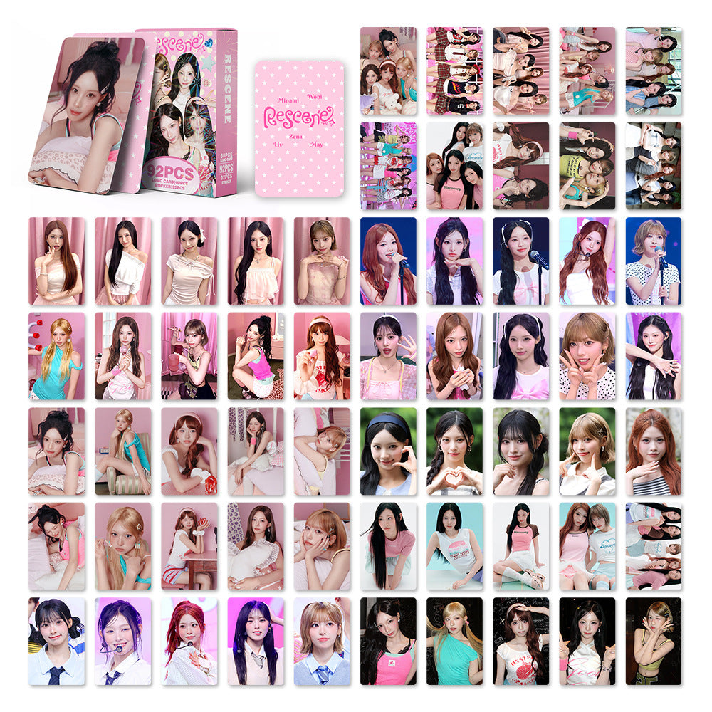 [Në gjendje] RESCENE 'Pretty Girl' lomocards (92pcs)
