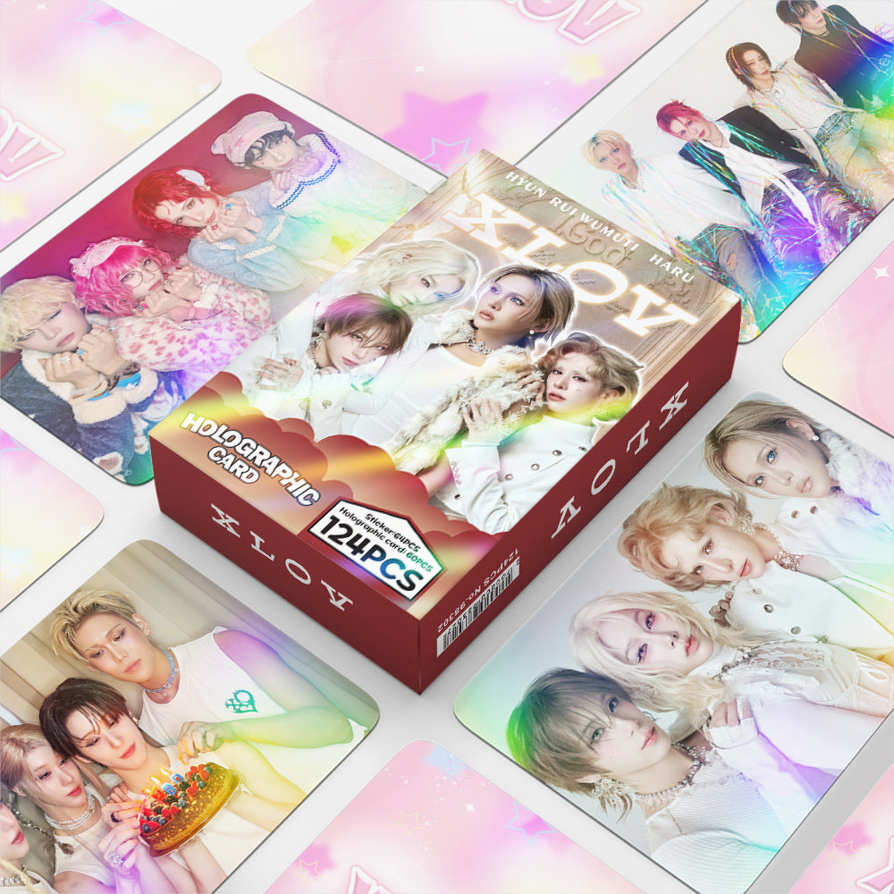 [Po Vjen/ 9 Tetor] XLOV Holographic Lomocards (124pcs)