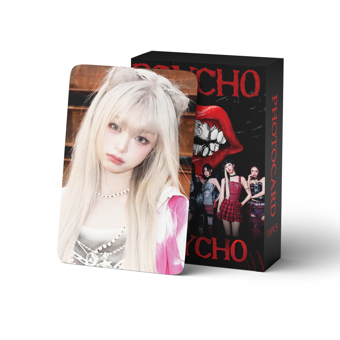 [PRE-ORDER] BABYMONSTER 'Psycho' lomocards (55pcs)